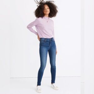 Madewell 10” High-Rise Skinny Jeans in Bradshaw Wash: Size 26